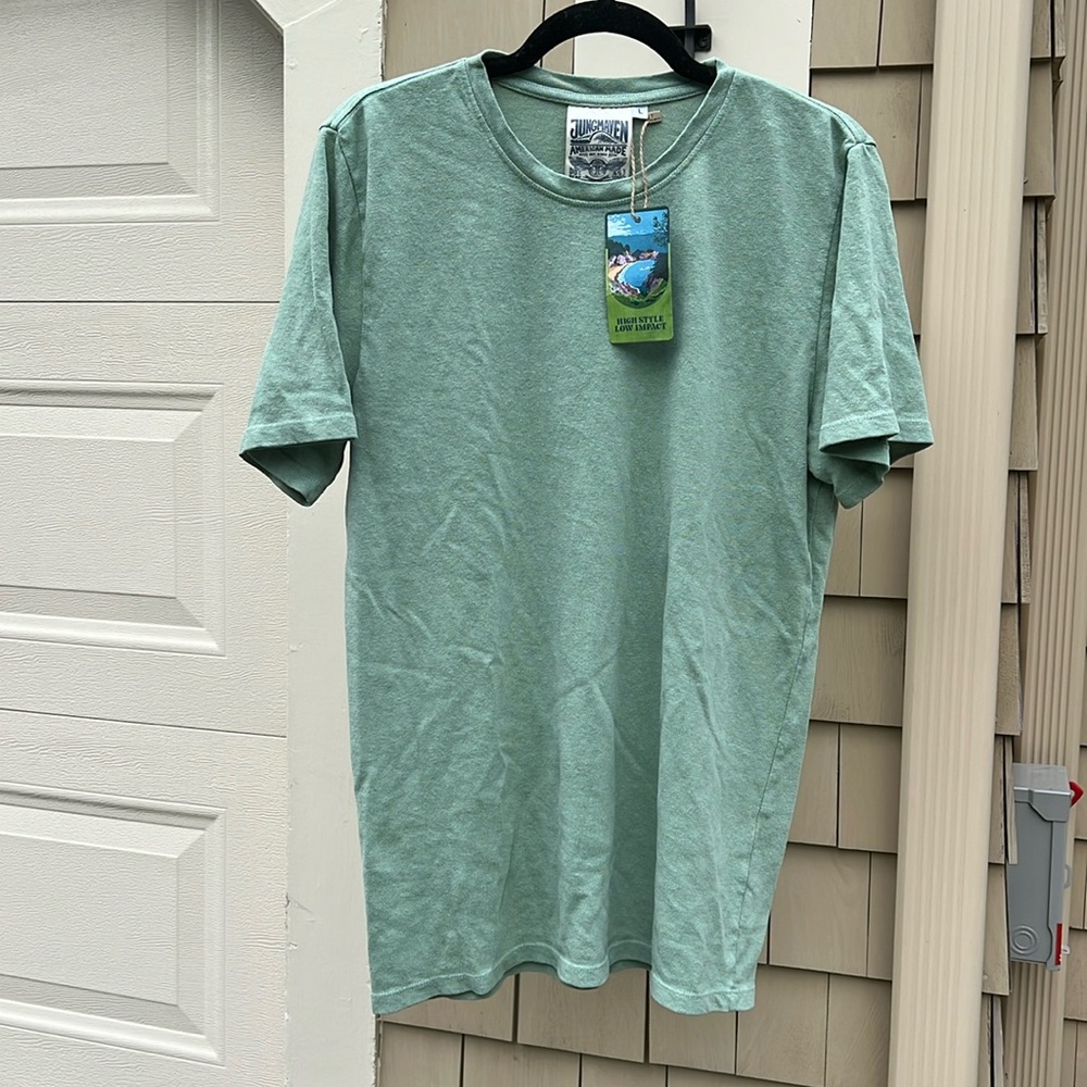 BNWT Jungmaven Boulder Short Sleeve Tee Hemp/Cotton sz L